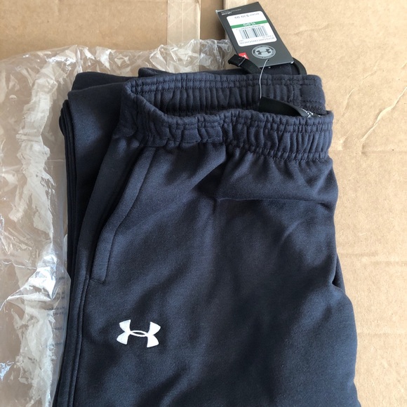 New Under Armour Boys Hustle Fleece Pant Sz:L - Picture 6 of 10